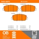 Purchase Top-Quality QUALITY-BUILT - 1000-1697C - Front Disc Brake Pad Set pa5