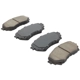Purchase Top-Quality QUALITY-BUILT - 1000-1711C - Front Disc Brake Pad Set pa1