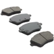 Purchase Top-Quality QUALITY-BUILT - 1000-1730C - Front Disc Brake Pad Set pa1