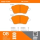 Purchase Top-Quality QUALITY-BUILT - 1000-1730C - Front Disc Brake Pad Set pa5