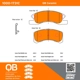 Purchase Top-Quality QUALITY-BUILT - 1000-1731C - Front Disc Brake Pad Set pa5