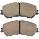 Purchase Top-Quality QUALITY-BUILT - 1000-1737C - Front Disc Brake Pad Set pa2