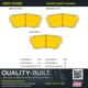 Purchase Top-Quality QUALITY-BUILT - 1001-0418C - Front Disc Brake Pad Set pa6