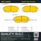 Purchase Top-Quality Front Ceramic Pads by QUALITY-BUILT - 1001-0465C pa1
