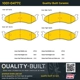 Purchase Top-Quality QUALITY-BUILT - 1001-0477C - Front Disc Brake Pad Set pa5
