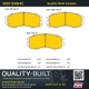 Purchase Top-Quality QUALITY-BUILT - 1001-0484C - Disc Brake Pad Set pa3