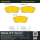 Purchase Top-Quality QUALITY-BUILT - 1001-0510C - Front Disc Brake Pad Set pa4