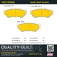 Purchase Top-Quality QUALITY-BUILT - 1001-0556C - Front Disc Brake Pad Set pa4