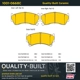 Purchase Top-Quality QUALITY-BUILT - 1001-0668C - Front Disc Brake Pad Set pa3