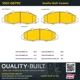 Purchase Top-Quality QUALITY-BUILT - 1001-0679C - Front Disc Brake Pad Set pa5