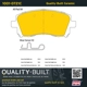 Purchase Top-Quality QUALITY-BUILT - 1001-0721C - Front Disc Brake Pad Set pa5