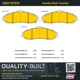 Purchase Top-Quality QUALITY-BUILT - 1001-0731C - Front Disc Brake Pad Set pa5