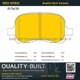 Purchase Top-Quality Front Ceramic Pads by QUALITY-BUILT - 1001-0741C pa1