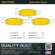 Purchase Top-Quality QUALITY-BUILT - 1001-0790C - Front Disc Brake Pad Set pa3