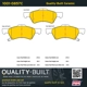 Purchase Top-Quality QUALITY-BUILT - 1001-0857C - Front Disc Brake Pad Set pa6