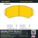 Purchase Top-Quality QUALITY-BUILT - 1001-0867C - Front Disc Brake Pad Set pa6