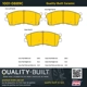 Purchase Top-Quality QUALITY-BUILT - 1001-0889C - Front Disc Brake Pad Set pa6