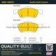 Purchase Top-Quality Front Ceramic Pads by QUALITY-BUILT - 1001-1047C pa5