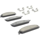 Purchase Top-Quality QUALITY-BUILT - 1001-1070C - Front Disc Brake Pad Set pa3