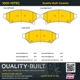 Purchase Top-Quality QUALITY-BUILT - 1001-1075C - Front Disc Brake Pad Set pa4