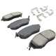 Purchase Top-Quality QUALITY-BUILT - 1001-1078C - Front Disc Brake Pad Set pa4