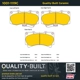 Purchase Top-Quality QUALITY-BUILT - 1001-1119C - Front Disc Brake Pad Set pa2