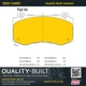 Purchase Top-Quality QUALITY-BUILT - 1001-1149C - Disc Brake Pad Set pa5