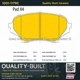 Purchase Top-Quality Front Ceramic Pads by QUALITY-BUILT - 1001-1179C pa1