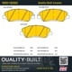 Purchase Top-Quality QUALITY-BUILT - 1001-1202C - Front Disc Brake Pad Set pa2