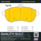 Purchase Top-Quality QUALITY-BUILT - 1001-1340C - Front Disc Brake Pad Set pa6