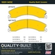 Purchase Top-Quality QUALITY-BUILT - 1001-1411C - Rear Disc Brake Pad Set pa6