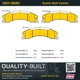 Purchase Top-Quality QUALITY-BUILT - 1001-1565C - Disc Brake Pad Set pa6