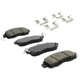 Purchase Top-Quality QUALITY-BUILT - 1001-1650C - Front Disc Brake Pad Set pa1