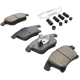 Purchase Top-Quality QUALITY-BUILT - 1001-1653C - Front Disc Brake Pad Set pa2