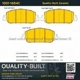 Purchase Top-Quality Front Ceramic Pads by QUALITY-BUILT - 1001-1654C pa5