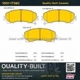 Purchase Top-Quality Front Ceramic Pads by QUALITY-BUILT - 1001-1736C pa2