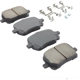 Purchase Top-Quality QUALITY-BUILT - 1003-0707C - Front Disc Brake Pad Set pa2