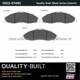 Purchase Top-Quality Front Ceramic Pads by QUALITY-BUILT - 1003-0749C pa1