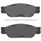 Purchase Top-Quality Front Ceramic Pads by QUALITY-BUILT - 1003-0805C pa2