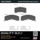 Purchase Top-Quality Front Ceramic Pads by QUALITY-BUILT - 1003-0845C pa1