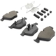 Purchase Top-Quality QUALITY-BUILT - 1003-0918AC - Front Disc Brake Pad Set pa3