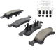 Purchase Top-Quality QUALITY-BUILT - 1003-0934C - Front Disc Brake Pad Set pa3