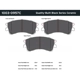 Purchase Top-Quality QUALITY-BUILT - 1003-0957C - Front Disc Brake Pad Set pa6