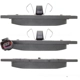 Purchase Top-Quality QUALITY-BUILT - 1003-1375C - Front Disc Brake Pad Set pa5