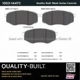 Purchase Top-Quality Front Ceramic Pads by QUALITY-BUILT - 1003-1447C pa1