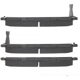 Purchase Top-Quality QUALITY-BUILT - 1003-1521C - Front Disc Brake Pad Set pa5