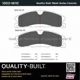 Purchase Top-Quality Front Ceramic Pads by QUALITY-BUILT - 1003-1611C pa1