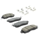 Purchase Top-Quality QUALITY-BUILT - 1003-1650C - Front Disc Brake Pad Set pa2