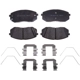Purchase Top-Quality RAYBESTOS - MGD1855ACH - Front Disc Brake Pad Set pa1