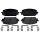 Purchase Top-Quality RAYBESTOS - MGD2380CH - Front Disc Brake Pad Set pa1
